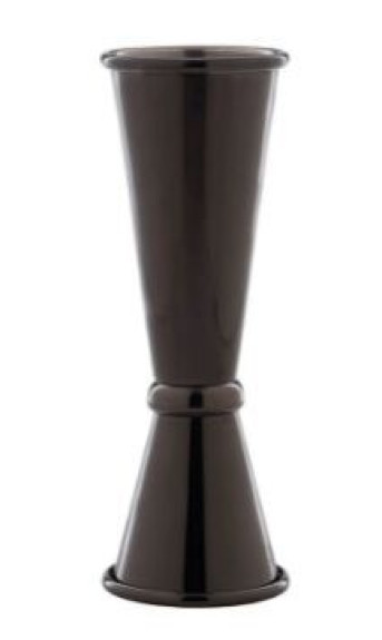 Black Pvd Banded Jigger 25/50 Ml