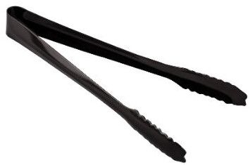 Black Pvd Economy Ice Tong 7 Inch