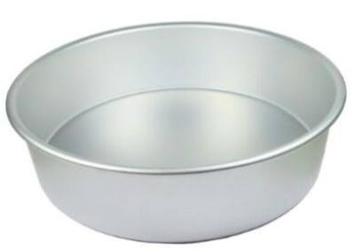 Aluminium Cake Pan Tapper 10 X 2, Color : Silver