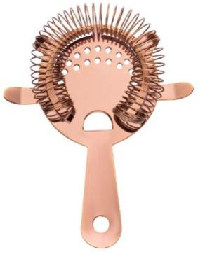 Caramel Pvd 4 Prong Bar Strainer