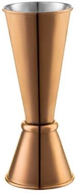 Caramel Pvd Banded Jigger 25/50 Ml