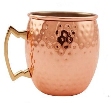 Copper Hammered Moscow Mule Mug 16 OZ