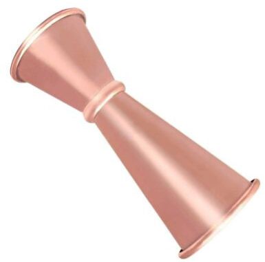 Copper Plated Banded Jigger Satin 20/40 Ml