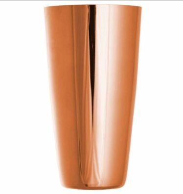 Copper Plated Bar Shaker Glossy 28 OZ