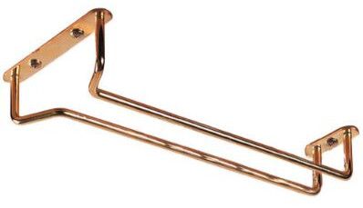 Copper Plated Glass Rack 10 Inch