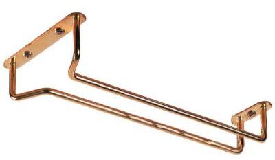 Copper Plated Glass Rack 14 Inch