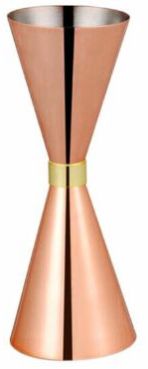 Copper Plated Slim Jigger 15/30 Ml