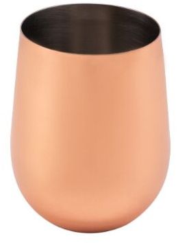 Copper Plated Wine Glass Glossy 500 Ml