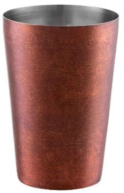 Distressed Copper Plated Bar Shaker 18 OZ