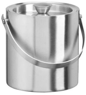Double Wall Ice Bucket Satin 1.5 L