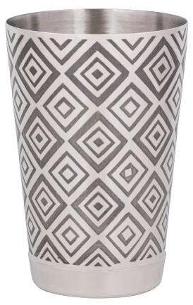 Etched Bar Shaker Wb 18 OZ Diamond