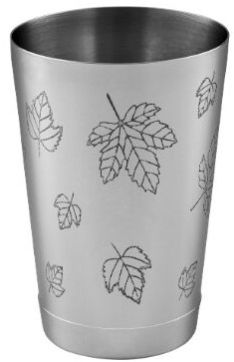 Etched Bar Shaker with Weighted Bottom 18 OZ – Autumn