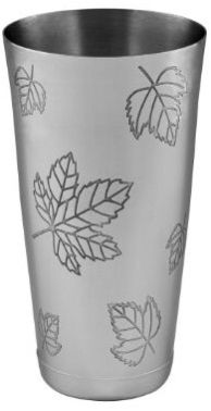 Etched Bar Shaker With Weighted Bottom 28 OZ – Autumn