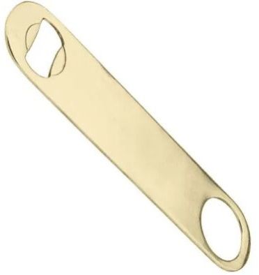 Gold Pvd Bar Blade Glossy 18 Cm