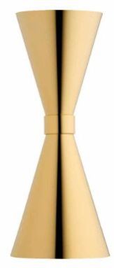 Gold Pvd Slim Jigger 30/60 Ml