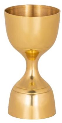 Gp Brass Hour Glass Jigger 30/60 Ml