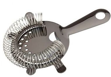 Gun Metal Pvd 4 Prong Bar Strainer