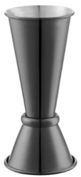 Gun Metal Pvd Banded Jigger 20/40 Ml