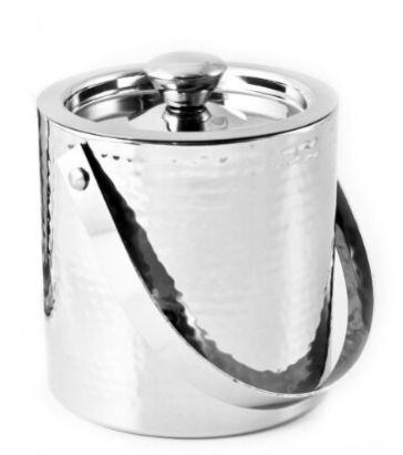 Hammered Double Wall Ice Bucket 1.5 L