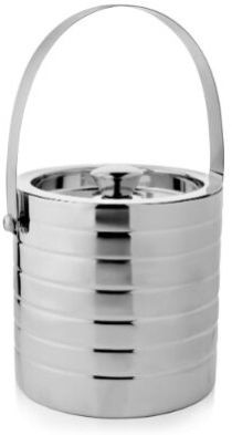 Ribbed Double Wall Ice Bucket Glossy 1 L