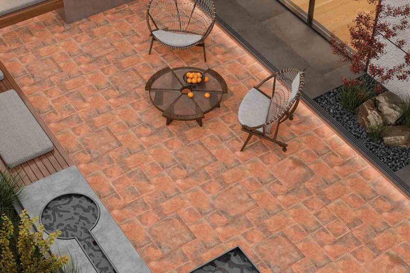 Cottage Terra Decor Floor Tiles