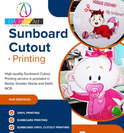 Sunboard Vinyl Cutout Printing Online Services