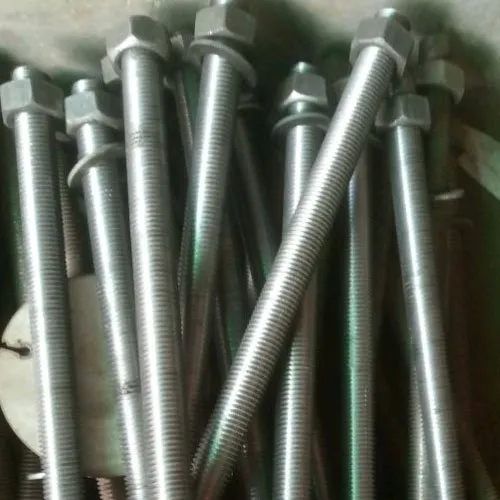 Polished Stainless Steel Hot Rolled Bolts, Color : Metallic