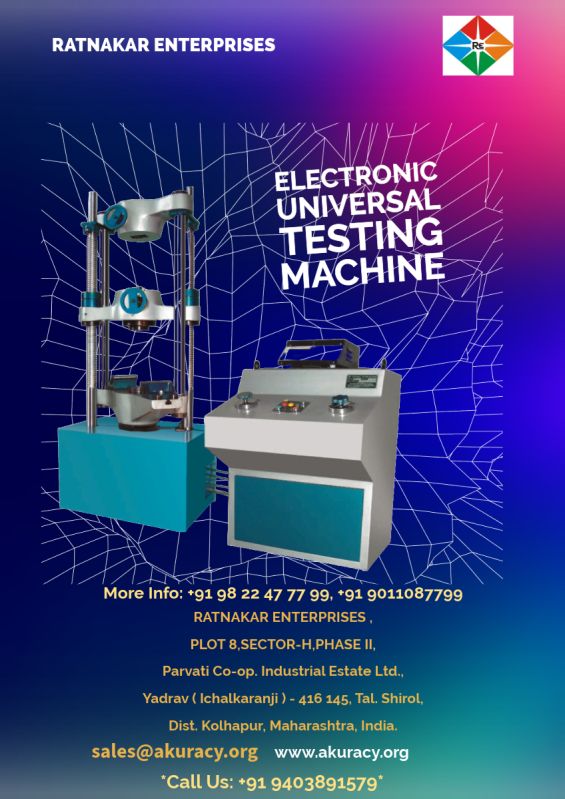 Electronic Universal Testing Machine