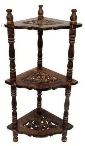 Polished Wooden Side Corner, Color : Brown