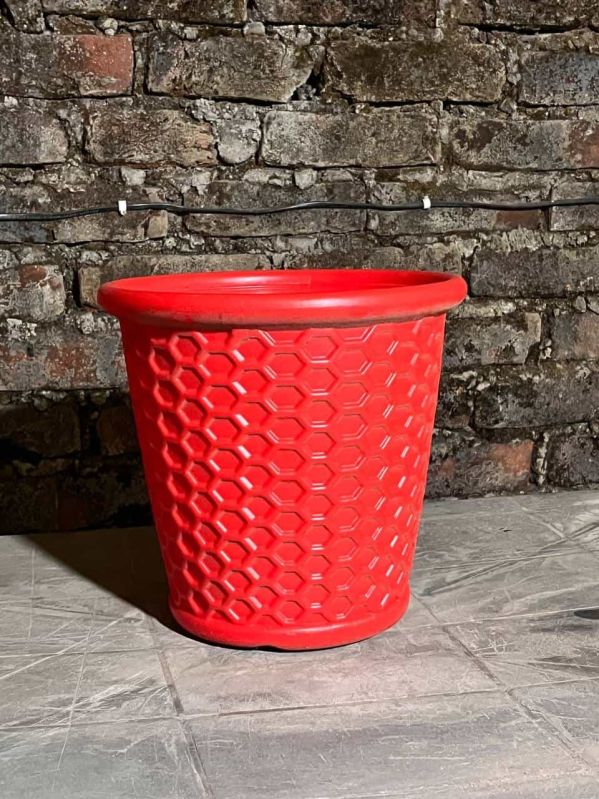 Red Basket Planter id-105