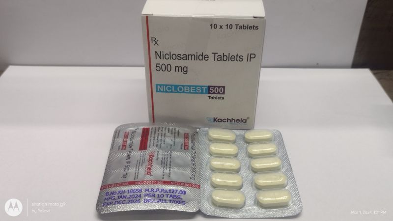 Niclobest 500 Niclosamide Tablets