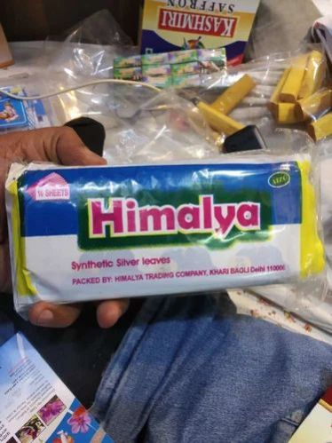Himalaya Synthetic Silver Leaves