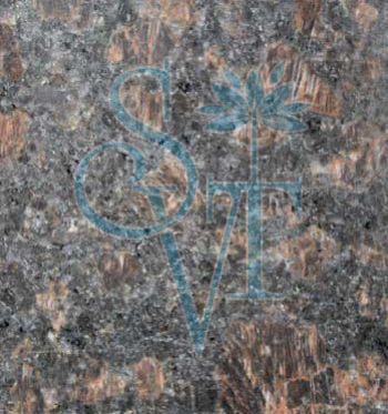 Imported Tan Brown Honed Granite Slab Standard for Construction