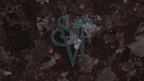 Polished Indian Antique Brown Granite Slab Standard for Construction