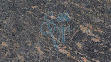 Polished Indian Paradiso Bash Granite Slab Standard for Construction