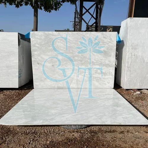 Polished Morchana White Marble Slab, Shape : Rectangle for Flooring Use