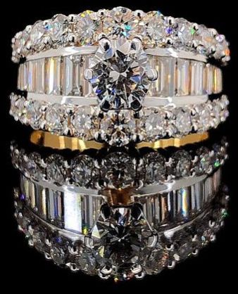 Yellow Gold Polished Lab Grown Diamond Engagement Ring