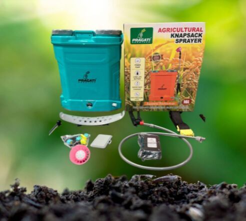 Pragati 12×8 Battery Pump