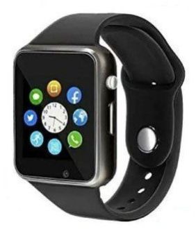 Black Square Bluetooth Smart Watch 42.5mm*12.5mm*255mm