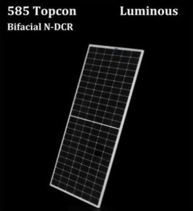 Luminous Solar Modules, Packaging Type : Black