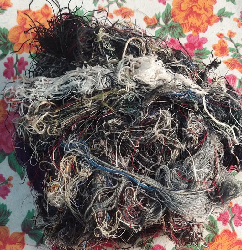 Cotton Yarn Waste Coloured