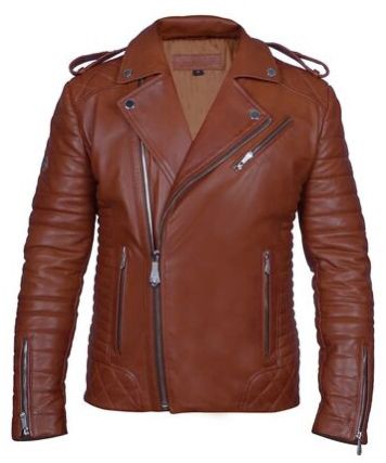 Leather Jackets, Color : Natural