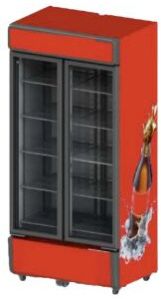 1000L With Canopy Visi Cooler