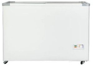 400L - Flat Glass Top Chest Freezer