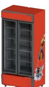 700L With Canopy Visi Cooler