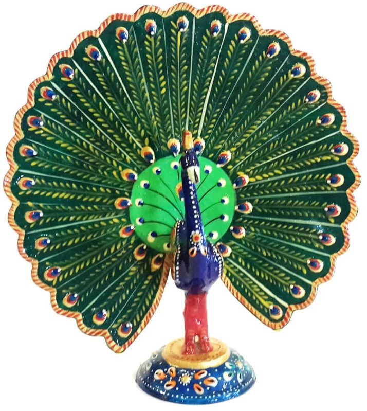 Brass Lacquer Peacock