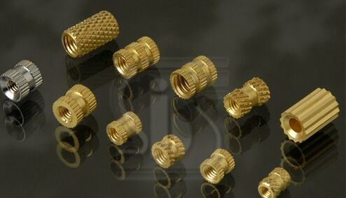 Brass Knurled Components Inserts