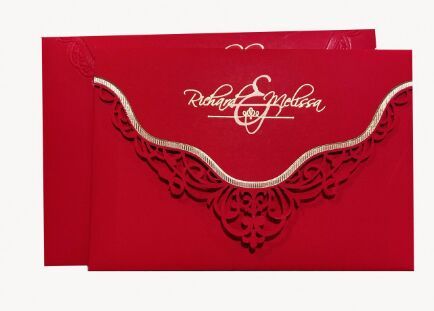 Muslim Wedding Cards Cc 1741 R