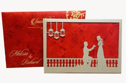 Paper Muslim Wedding Cards Cc 1773 Gr