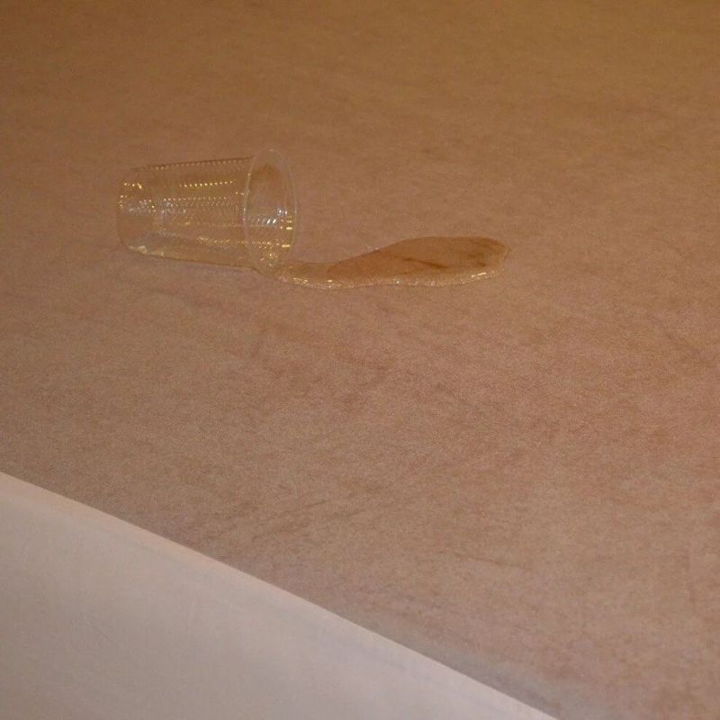 Waterproof Mattress Protector Brown Skirting